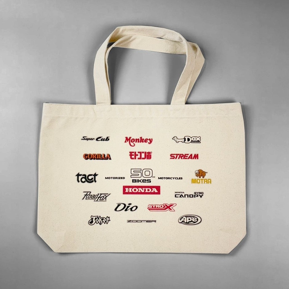 HONDA 50cc BIKES LOGO トートバッグ
