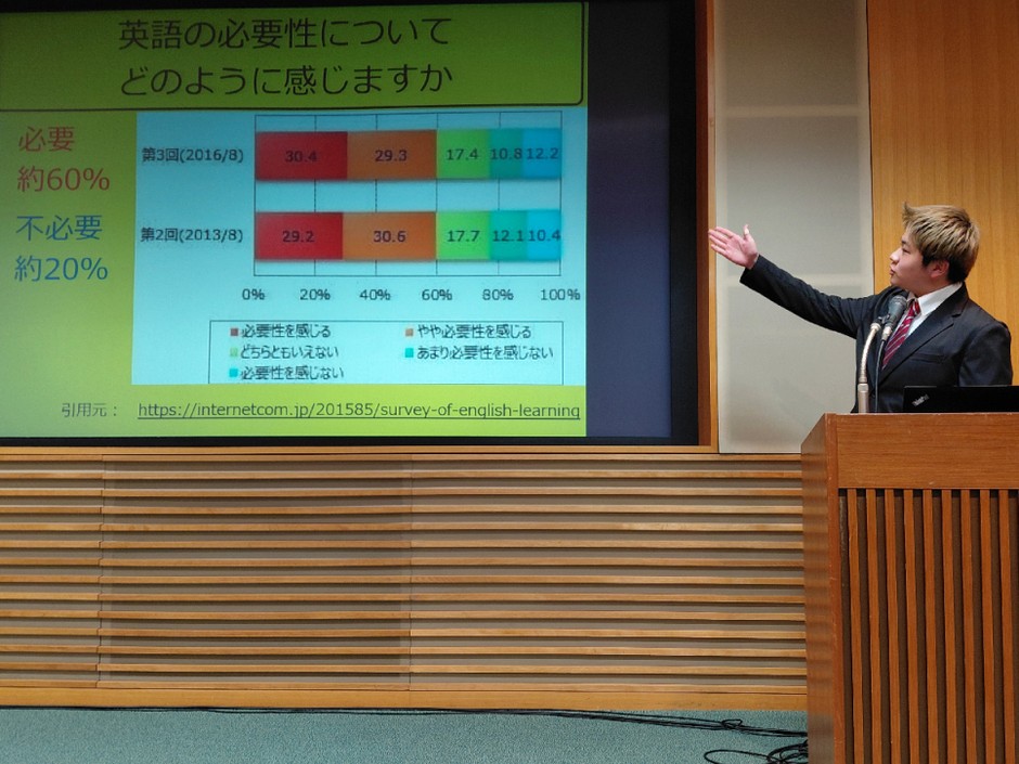 昨年度の静岡キャンパス発表の様子