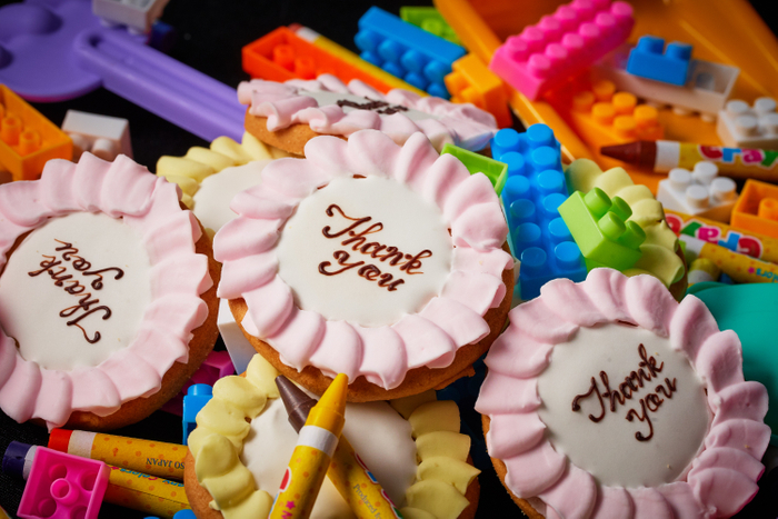 &ldquo;ご褒美&rdquo;ロゼット型アイシングクッキー