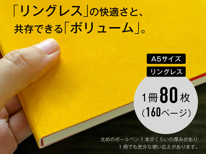 しっかりした厚み