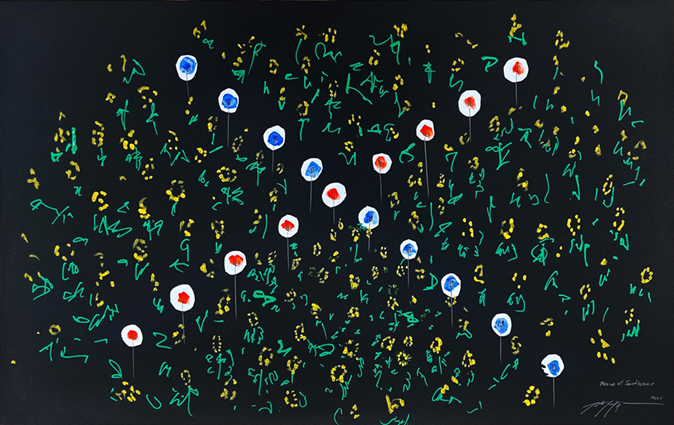 ドローイング &copy;2025 Tatsuo Miyajima