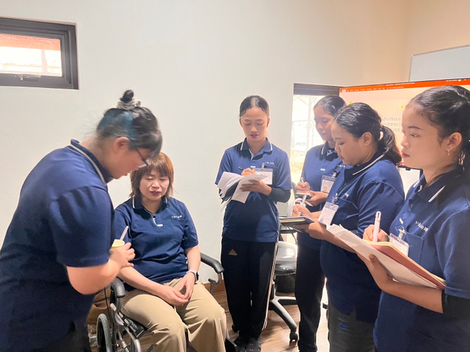 介護研修の模様(1)