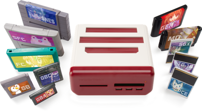 『レトロフリーク』対応機種イメージ