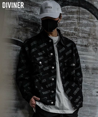 Logo Total Pattern Jacket