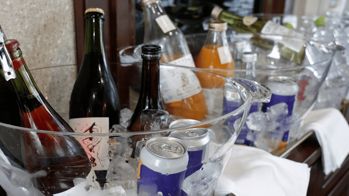 VIP席(淡路島産のお飲み物)