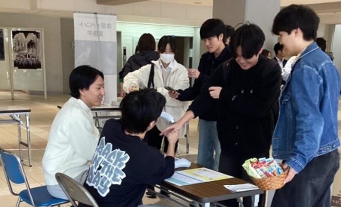 令和7年（2025年）に開催した商品体験イベントの様子