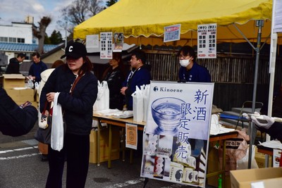 甲子エリアの酒類販売(2025年開催時)