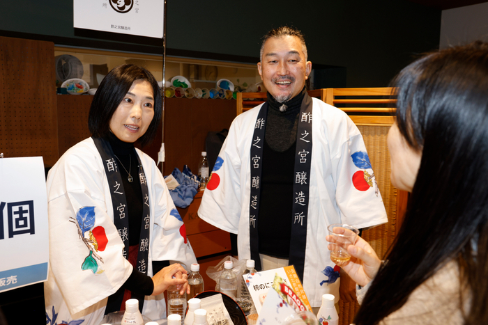 にごり酢まつり　開催中の様子