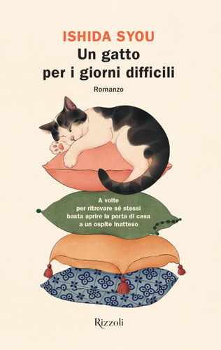イタリア語訳版表紙（&copy; Broccoli Cat Art, Cat Sleeps on Cushion Pile）