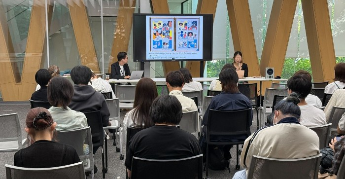 令和7年（2025年）9月に実施した「KINDAIマンガカフェ」のイベントの様⼦