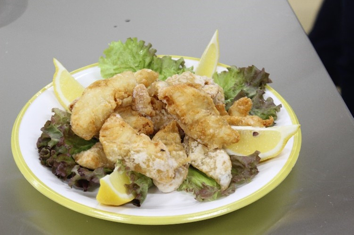 タマカイの唐揚げ