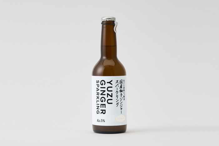 国産柚子ジンジャースパークリング