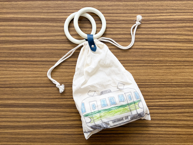 巾着エコバッグ 見本