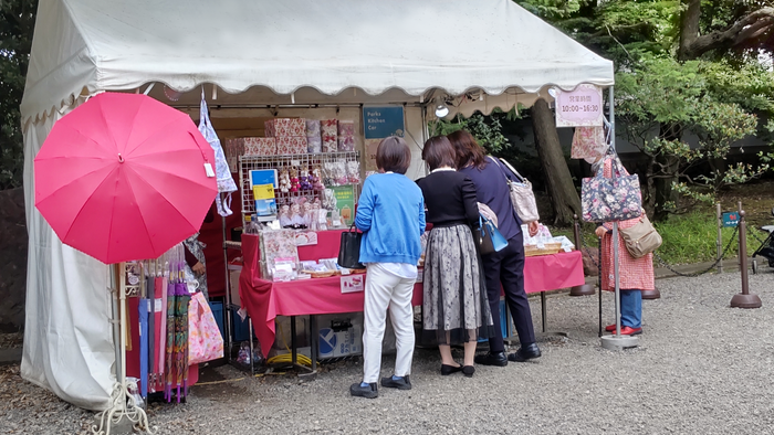 過去の臨時売店の様子