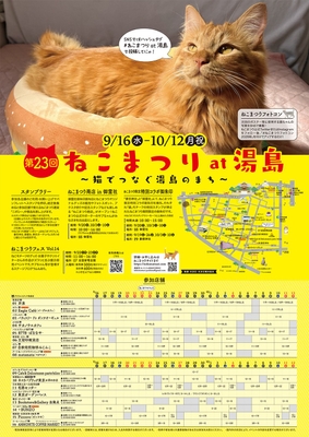 ねこまつりポスター
