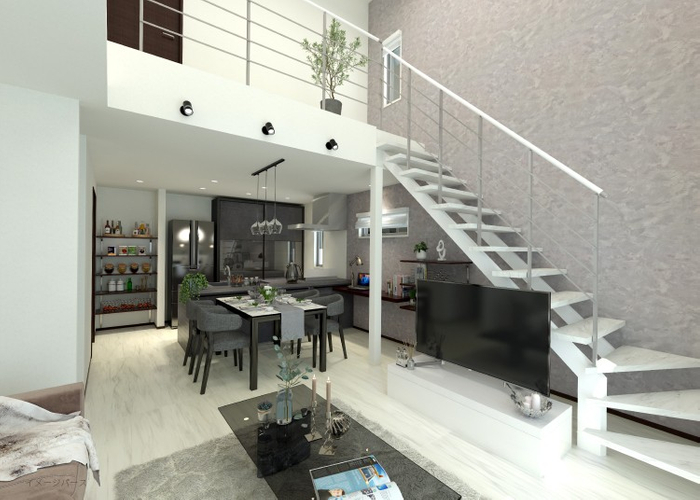 BRAVO ZEH KING 間取プラン1　イメージパース