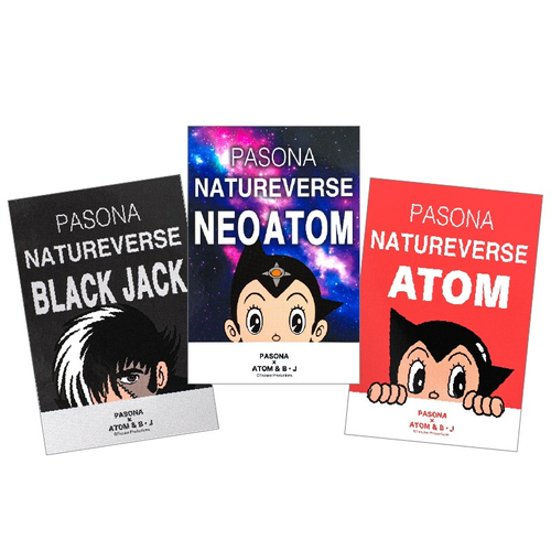 ▲ポストカード PASONA&times;ATOM & B・J