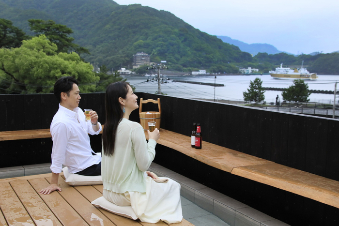 【癒し活】展望足湯／湯上り処