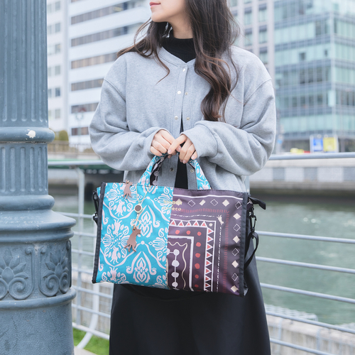 aoneco&times;SYABONコラボスクエアトート