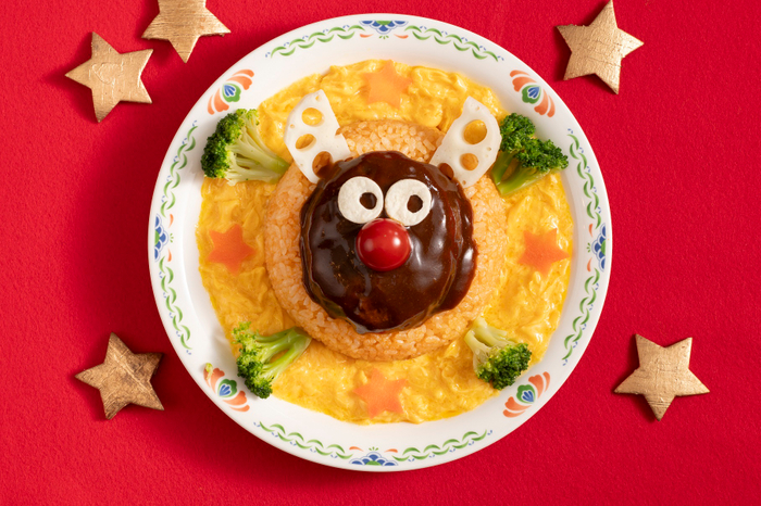 赤鼻トナカイオムライス