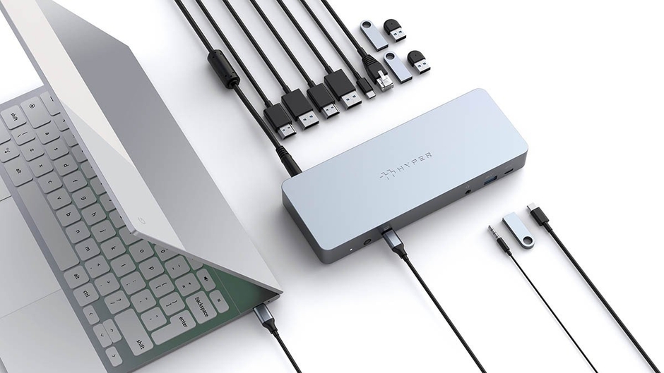 HYPER、Chromebook認証取得、企業・教育・在宅勤務向けUSB-Cハブ 新シリーズを発表 ~在宅ワーカーやオンライン授業に必要な全てのポートを搭載、持ち運びも簡単~