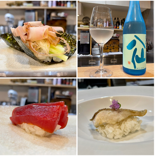 創造性に満ちた鮨たち　