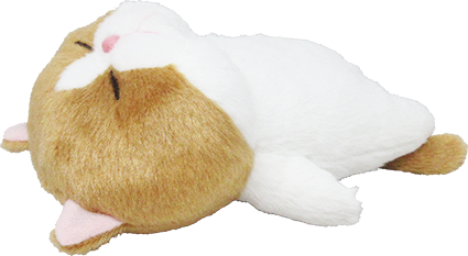 ぼうみたいなねこ