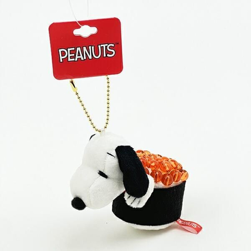 スヌーピー寿司キーホルダー