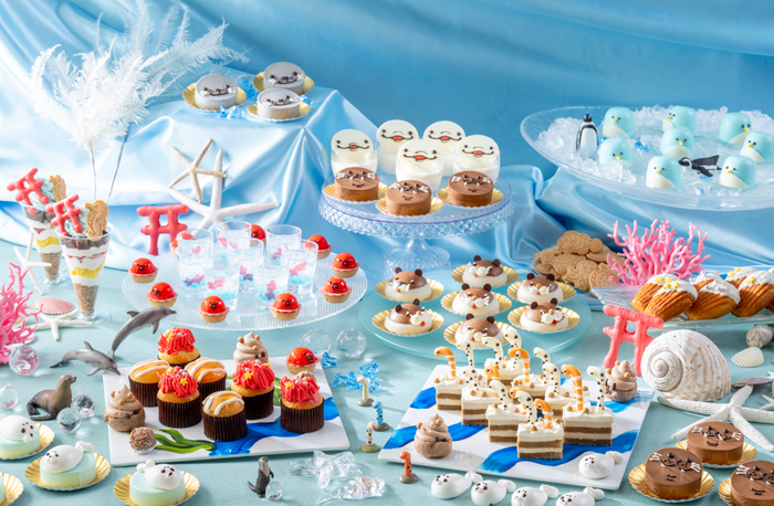 海の生きものたちが可愛いスイーツに！
