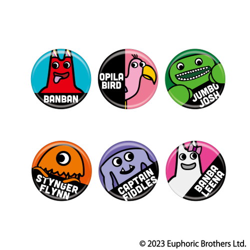 Garten of Banban トレーディング缶バッジ　画像