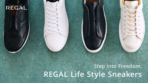 Step Into Freedom  － REGAL Life Style Sneakers メンズコレクション