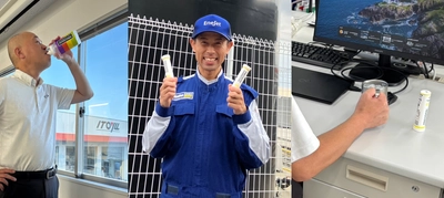 酷暑からガソリンスタンドで働くスタッフを守る！従業員向けの福利厚生・安全対策の一環として7月から「Precision Fuel & Hydration」が導入されました。