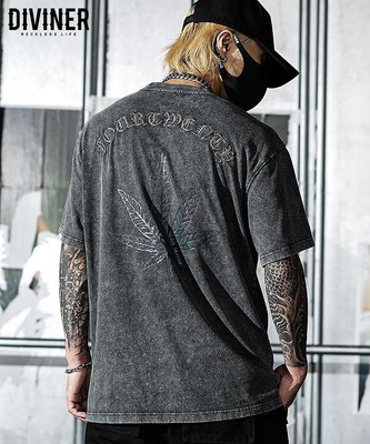 【420 WEED】Weed Illusion TEE(ブラック)