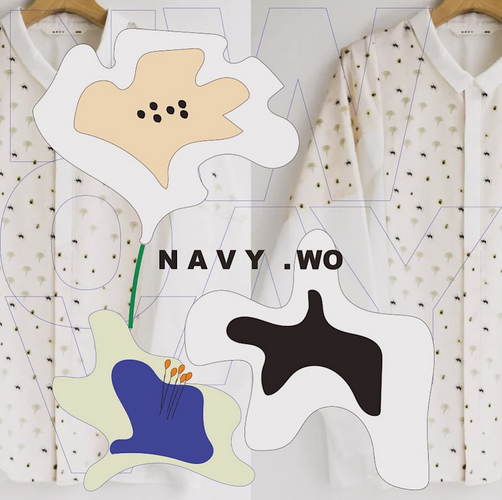 NAVY.WO 「&hellip; and a flower」