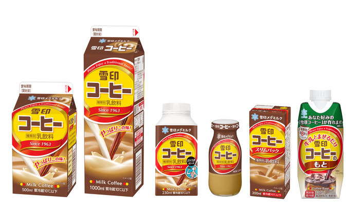 大人気「雪印コーヒー」シリーズ