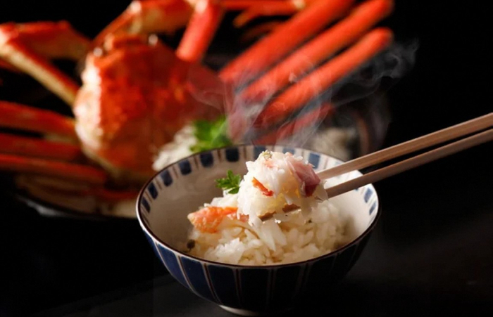 松葉がにと天然本鮪 会席/日本料理 千羽鶴