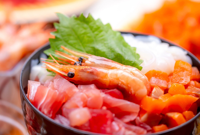 お好みで盛り付け&ldquo;のっけ丼&rdquo;