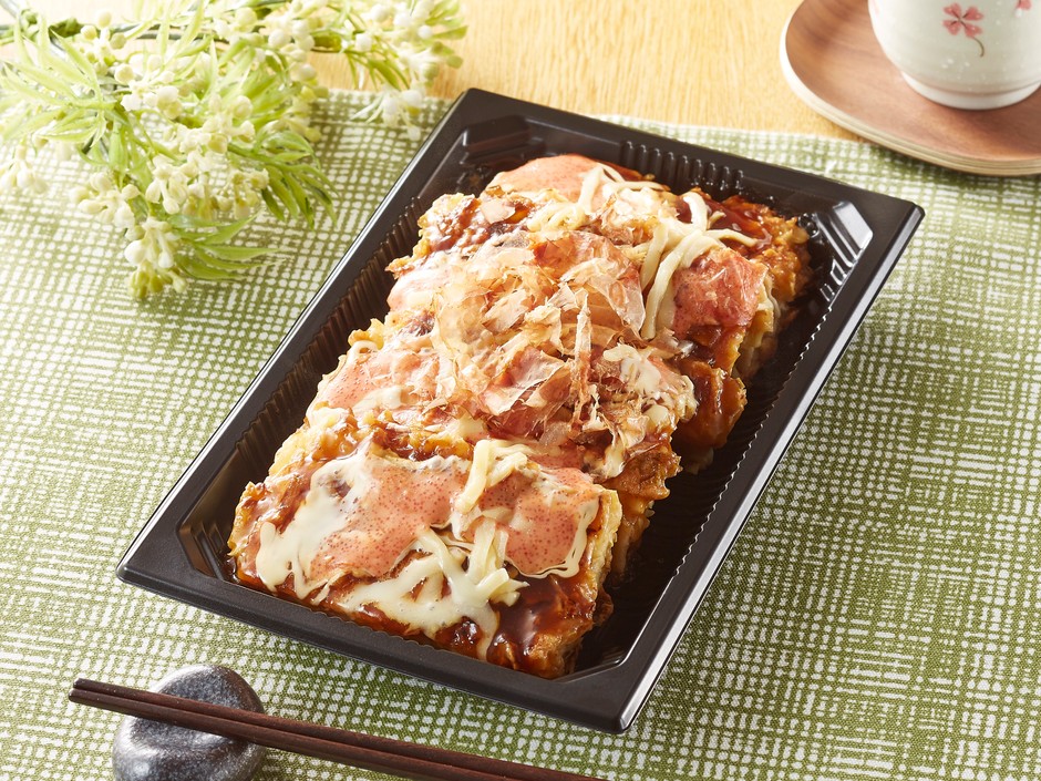明太マヨネーズお好み焼き(博多明太子使用)画像(画像はイメージです。)