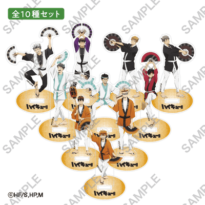 トレーディングアクリルスタンド（BOX） 各8,800円（税込