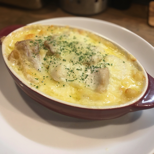 五島地鶏のグラタン