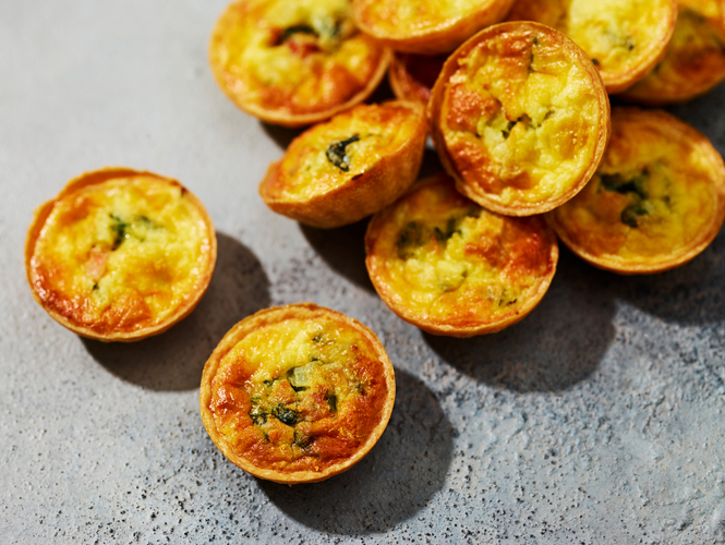 コロンとした可愛いサイズの&rdquo;旬のキッシュ&rdquo;