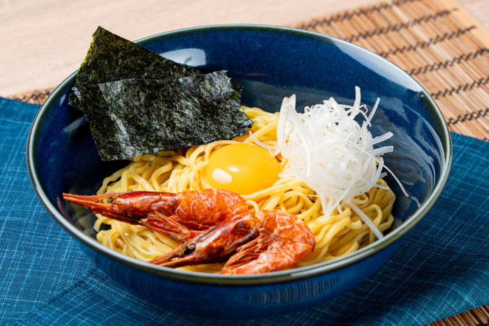 甘海老だし油そば 皿盛りイメージ