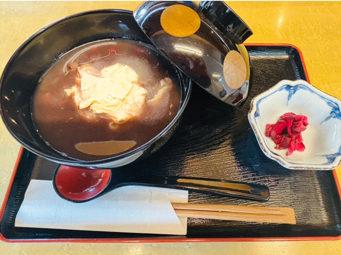 生湯波ぜんざい