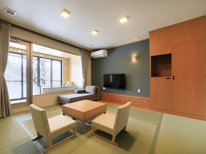 新客室・半露天風呂付き和室