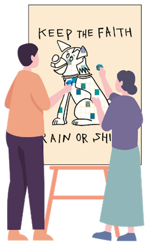 参加型アートイメージ