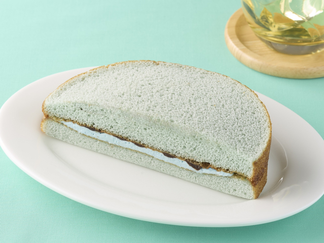チョコミントのサンドケーキ　イメージ画像