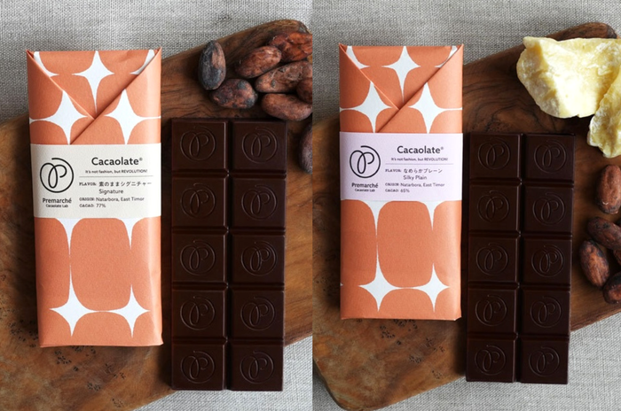 カカオレート東ティモールの2種
