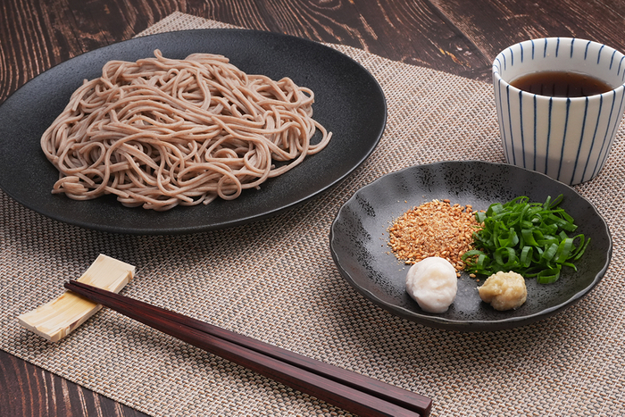 蕎麦に添える薬味として