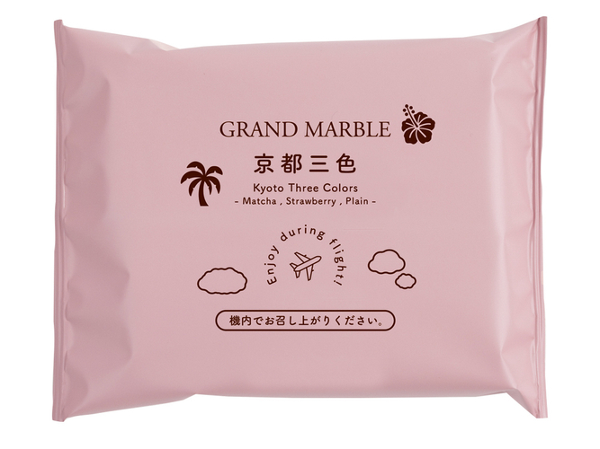 ハワイ線限定のオリジナルデザインパッケージ
