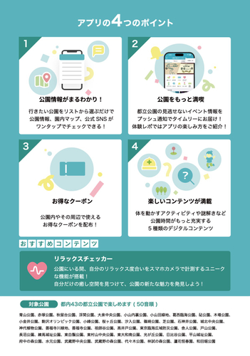 アプリリニューアルお知らせチラシ（裏）